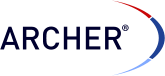 Archer logo title black