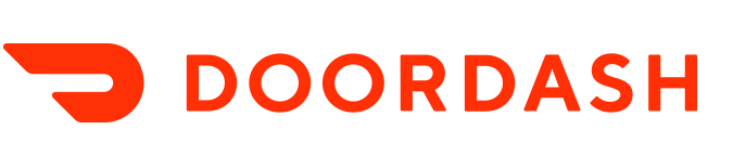 Doordash logo red